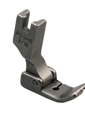 电脑平车左右带槽压脚 T69L塑料带槽拉绳嵌线滚绳压脚皮底板包邮