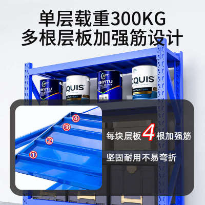 神锐货架仓储货架家用置物架子轻型仓库服装轻型货架加层层板批发