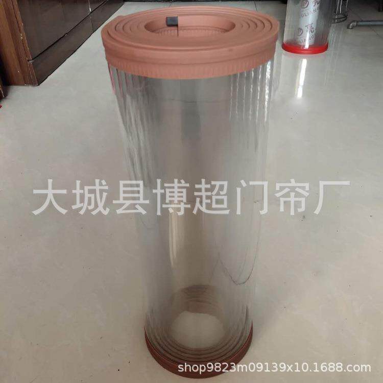 隔音家用隔断自粘磁吸遮挡门帘防蚊商用防尘PVC空调透明软门帘图片