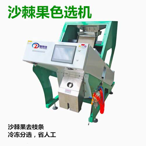 小型家用沙棘果色选机沙棘果去枝条醋柳果分选机酸刺果色选机厂家