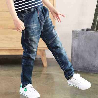 IENENS Jeans For Boys Clothes Kids Cowboy Sports Pants Child