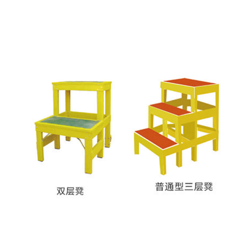 绝缘凳三层电工凳玻璃钢电力绝缘梯直梯关节梯折叠伸缩铝合金爬