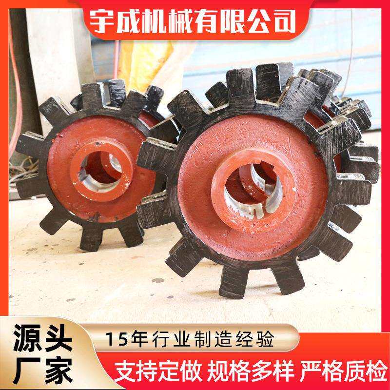 水泥厂用提升机链轮运行平稳噪音小刮板机链轮总成