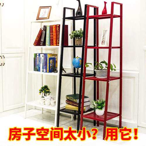 新款直销书架置物架卧室落地多层收纳架家用客厅简易书架铁艺省空