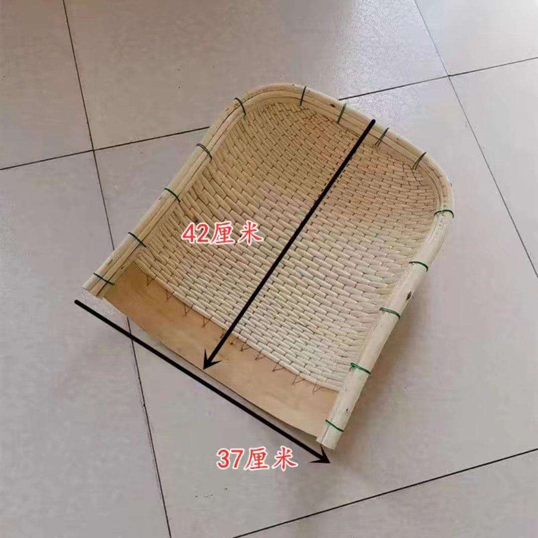 实用簸箕农用筐手工铲斗柳编箩农业手工桶dustpan