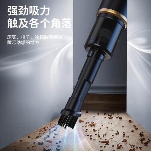 新款手持车载无线吸尘器洗吹一体家车两用强吸力便携充电一件起批