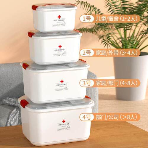 Household emergency medical kit Medicine storage box