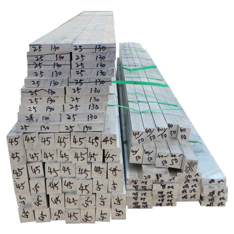 现货供应6061铝方棒 合金铝排 6063氧化铝排扁铝条铝方块四方铝棒