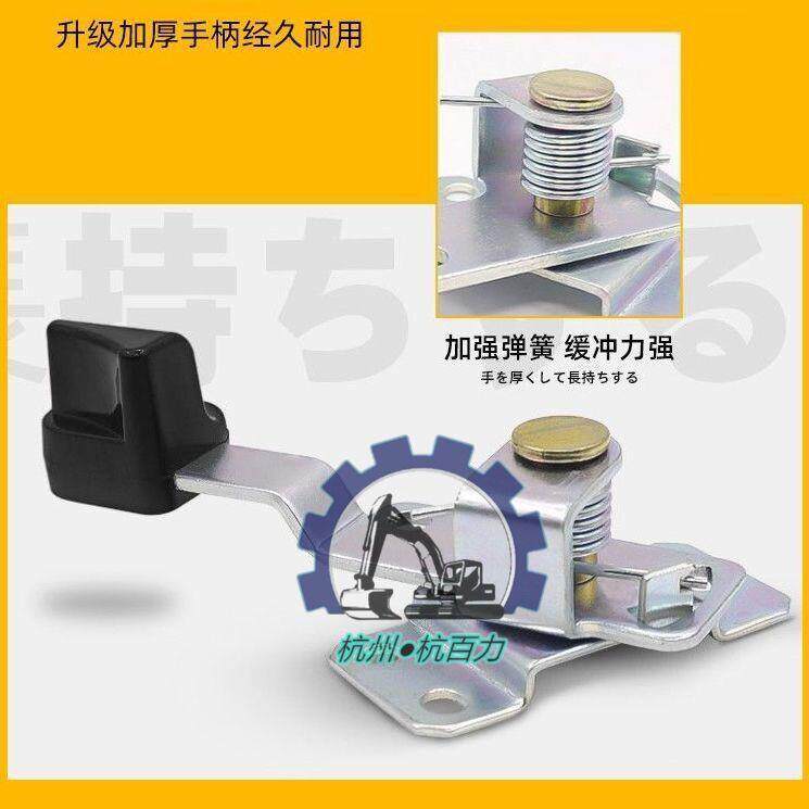 小松PC200-7挖掘机驾驶室门锁总成PC300/360/400/450-7驾驶室门锁