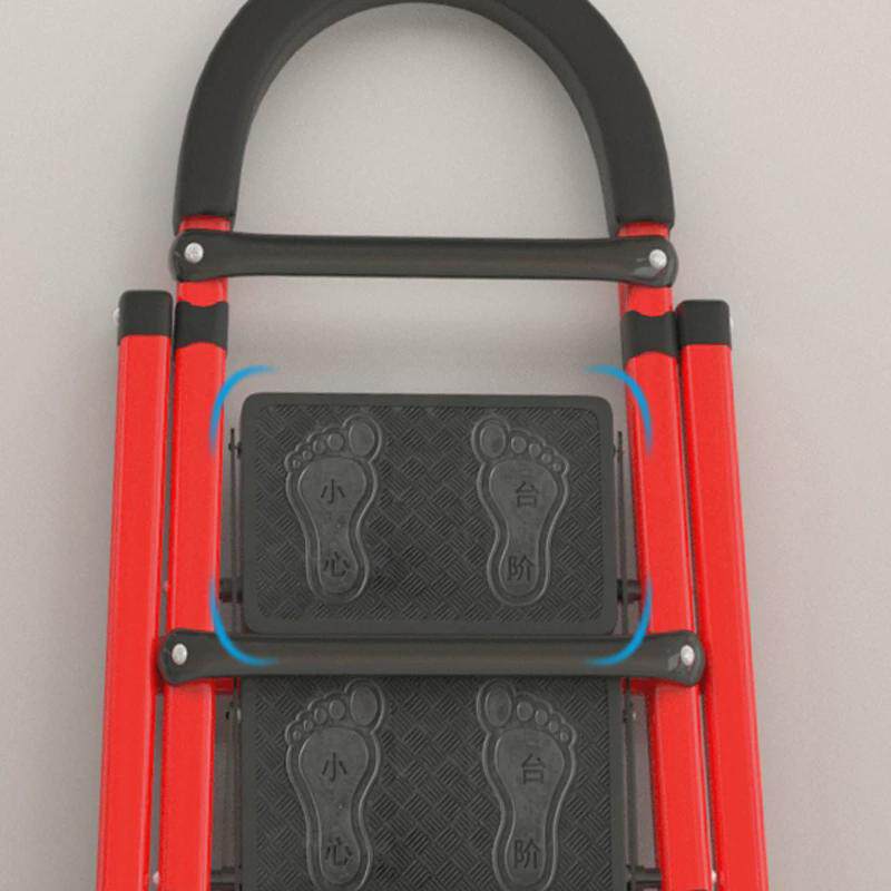 梯子家用折叠人字梯伸缩合梯便携扶梯室内多功能加厚叉梯登高西辰