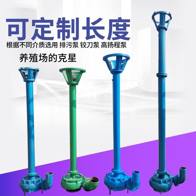 NWL高压化粪池杆泵电机3寸带4寸2抽粪泵铸铁吸粪机排污泵泥浆泵寸