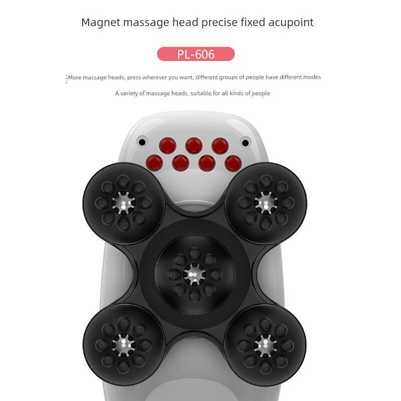 海豚按摩器棒颈部腰部肩部腿部多功能全身振动揉捏手持式电动锤打