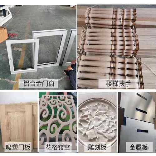 机木工抛光塑砂光机吸门楼梯柱扶手底JC1000-8漆白茬槽凹雕花板双