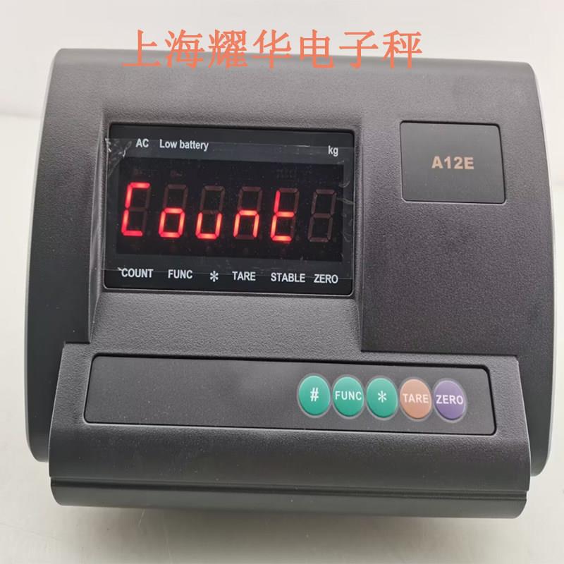 耀华XK3190A12E电子台秤地上衡平台秤仪表英文欧标英标出口英文版