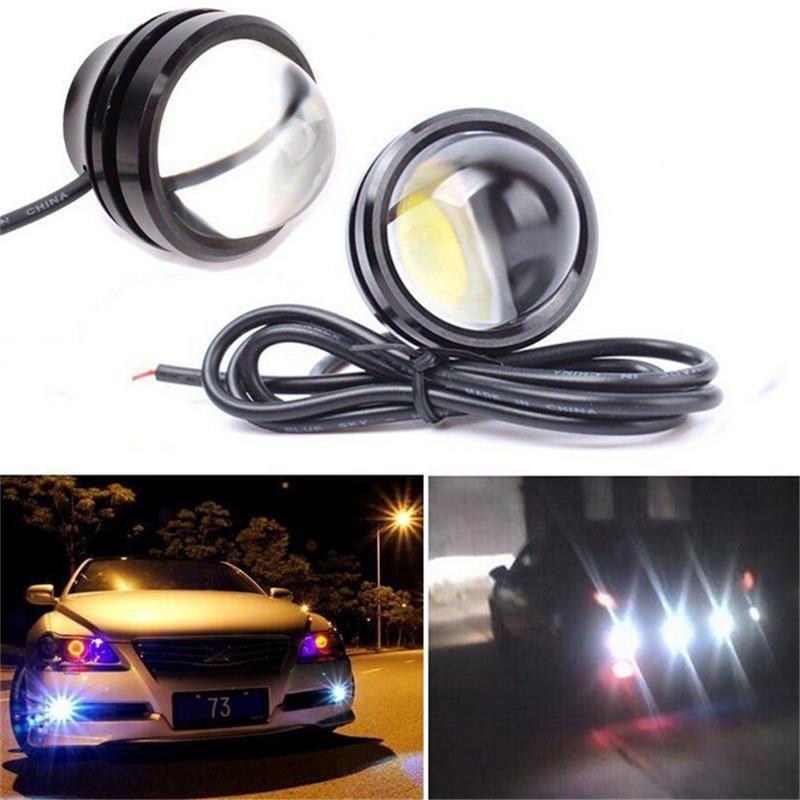 12V 24VLED鹰眼灯大功率鱼眼灯15W聚光汽车反击灯前大灯超亮