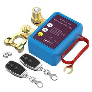 24V防漏电跑电控制保护器 跨境热销 远程电池断电开关240A