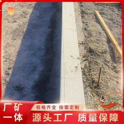 厂家芝麻白花岗岩路沿石市政小区广场大理石路侧石磨光马路牙石