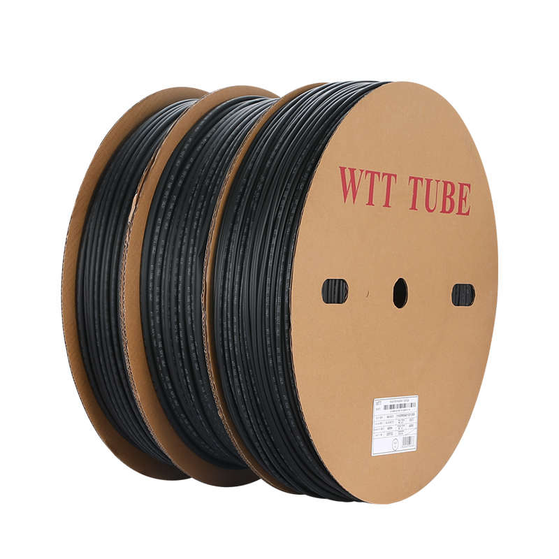 WTT黑色热缩管绝缘套管加厚电线保护套电工接线护线管热塑收缩管