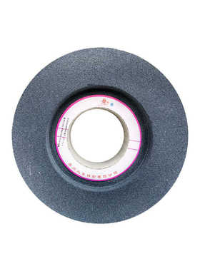 三圈无心磨砂轮1040磨床砂轮棕刚玉双面凹陶瓷砂轮A 350*125*127