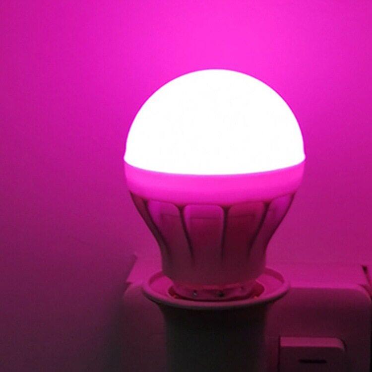 插电氛围灯小夜灯卧室浪漫粉色补光紫色气氛灯变色拍照粉紫灯