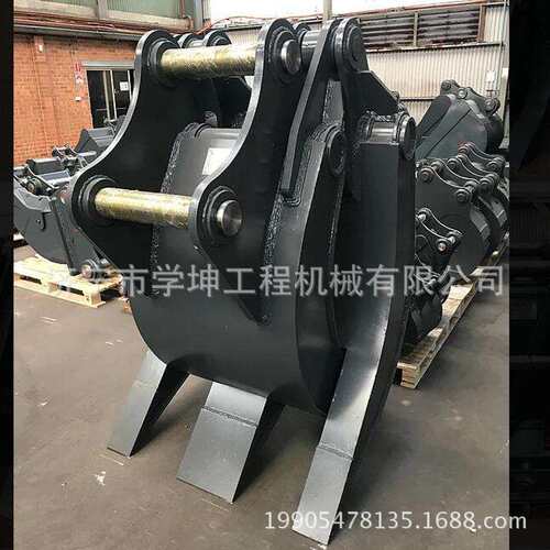 挖掘机前端属具抓钢机 四爪五抓抓钢机 液压抓钢机用于废钢抓取