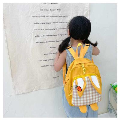 Kindergarten Baby Small Backpack Cute Cartoon Girl Backpack
