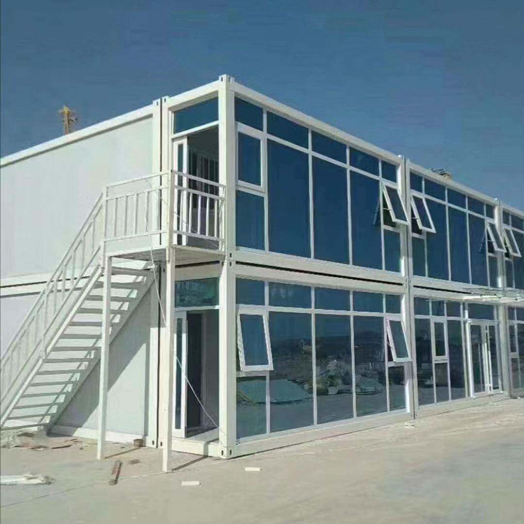 工地可移动办公室宿舍室内简易房成品民宿移动商铺集装箱活动房