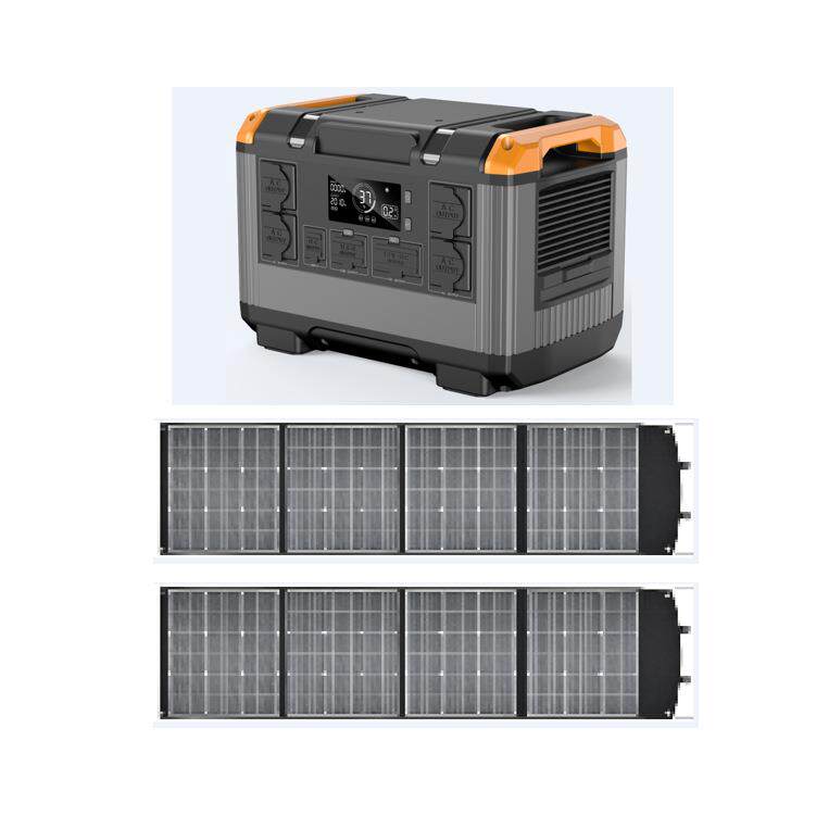 t2400瓦00WH快充太阳能便携式户外移动储能电源power0st2312aion