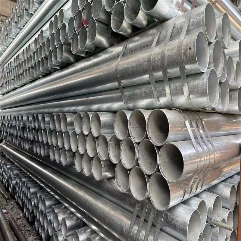 镀锌不锈钢管圆管消防市政承压大棚钢结构穿线电缆保护管东莞现货