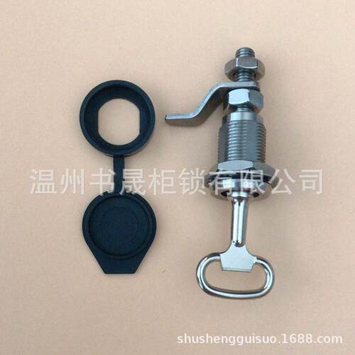 MS711sus动车用柜锁,火车用8*8四角锁芯柜锁,不锈钢柜锁MS816sus