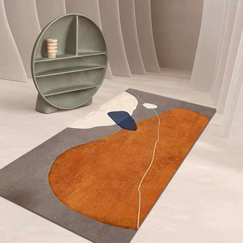 现代简约床边地毯轻奢高级灰色客厅地毯卧室长条床前地垫床尾地毯,居家布艺,地毯,淘宝优惠券,粉丝福利购,淘宝优惠卷