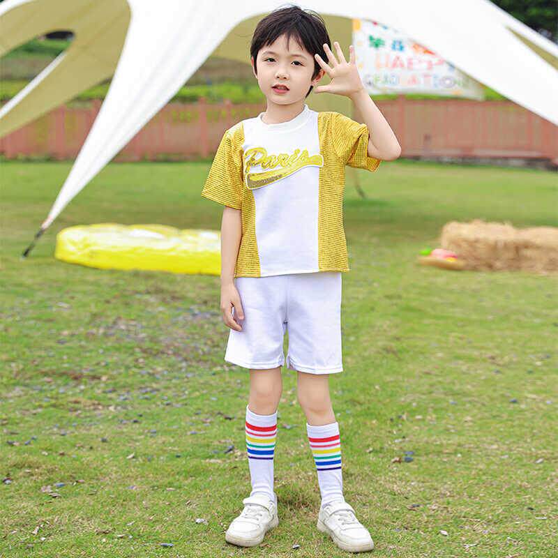 正品儿童演出服公蓬蓬裙合团表裙演服女童主彩裙啦啦操服爵士舞亮