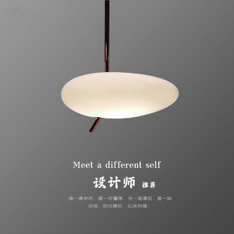 设计师吧餐厅台轻卧室床头奢简触约调光展馆楼梯间鹅656卵石控吊