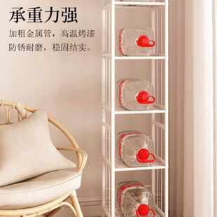 儿童落地书架多层自由组合可移动简易收纳客厅阅读铁艺角落置物架