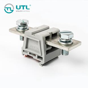 尤提乐JUT17-95导轨安装OT端子连接器OT直径10mm接线范围50-95mm