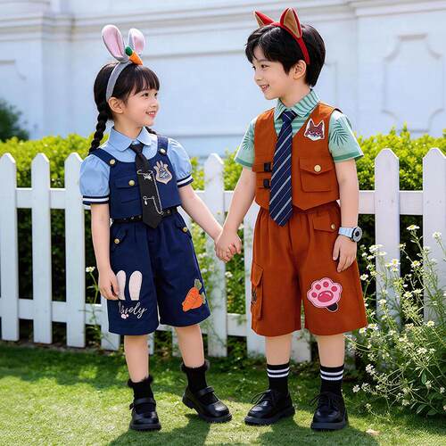 疯狂动物城尼克朱迪cos服尼克衬衫兔子警官演出服2026新款演出服