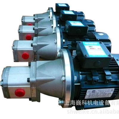 厂家直销WK-Hydraulic 高压WKP1B0-M系列电机齿轮泵组, 270bar