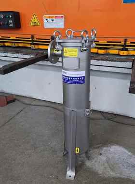 不锈钢单袋过滤器液抛体布袋过机可喷砂0200000抛丸镜面光滤精密