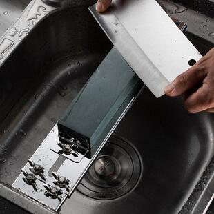 家用厨刀磨刀石厨房磨刀专用双面精磨剪刀超细磨刀器油石磨刀神器