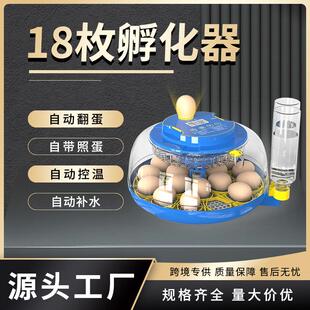 HHD新品18H可拆卸清洗自动补水三天停止翻蛋小型家用孵化器