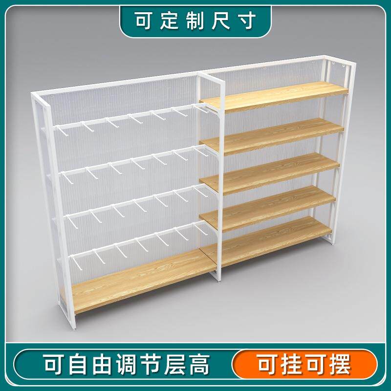 优品货架展示架货陈列架挂钩中柜岛柜展示货多层靠墙组932合挂摆