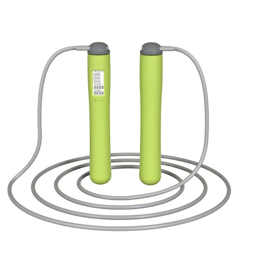 pvc智能计数无绳球跳绳运动负重钢丝专业竞速可拆卸器材自动用品