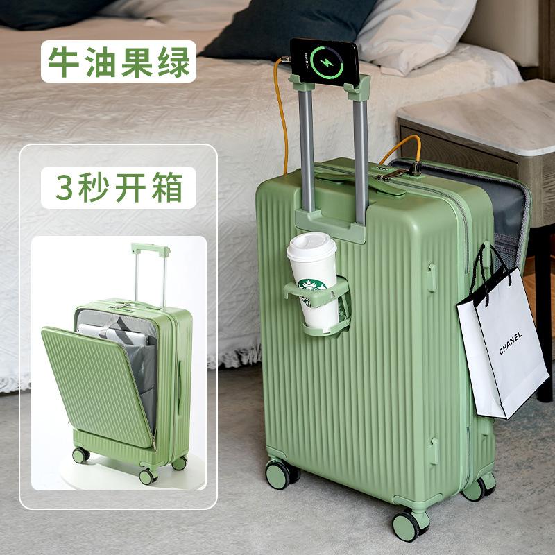 登机行李箱女小型18寸超轻便免托运拉杆箱男20可上飞机旅行密码箱图片