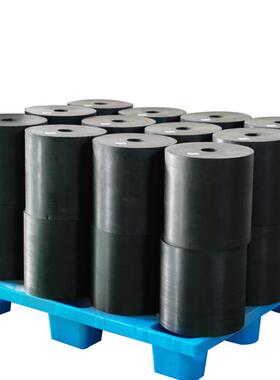 橡胶支承装置振动筛专用橡胶弹簧140*140*30脚垫橡胶缓冲柱