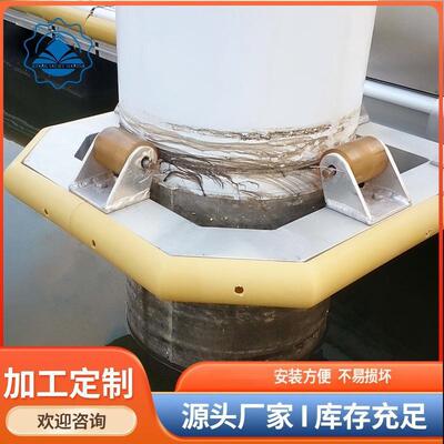 码头配件设施抱桩器游艇码头配件抱柱器固定桩浮桥钢管桩配件