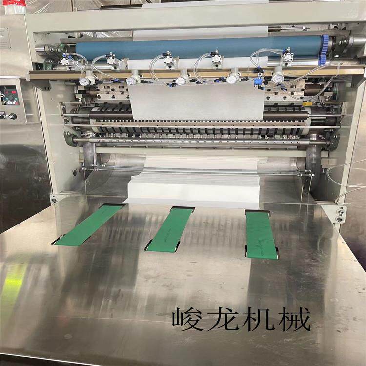 1全自动抽式面巾纸抽纸机,小型卫生纸厕纸加工坊需要的机器