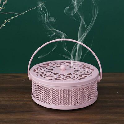 Mosquito Coil Box Birdcage Mosquito Coil Holder Fireproof Ho