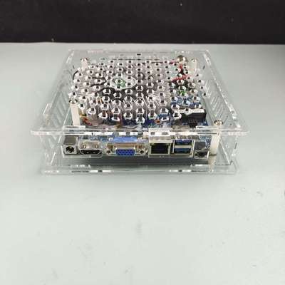 Nano-itx 1037u J1900游娱宝盒12*12cm工控主板亚克力透明机箱