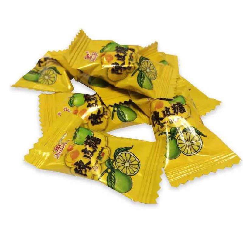 金中陈皮糖355g袋装番石榴薄荷咸柠檬硬质糖果儿时怀旧美味零食