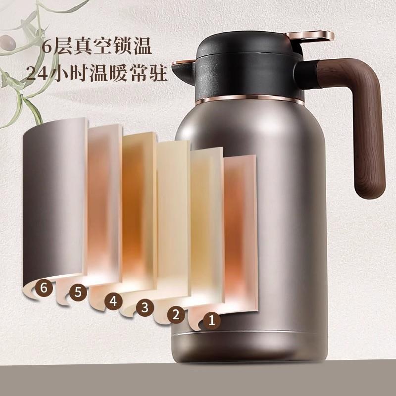 不锈钢保温壶大容量保温水壶暖壶热水壶家用办公室高级暖水瓶暖瓶